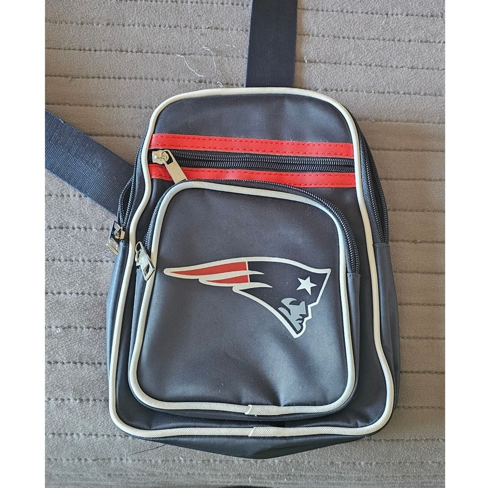New England Patriots NFL Sling Bag Navy Blue Crossbody Shoulder Backpack